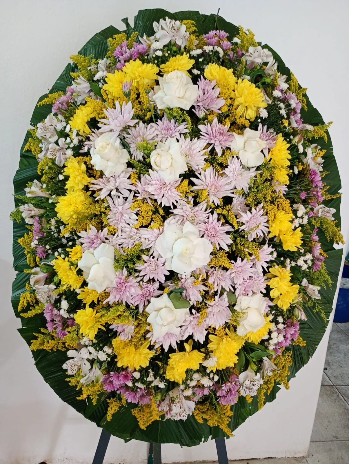 Coroa de flores modelo N1, opção N